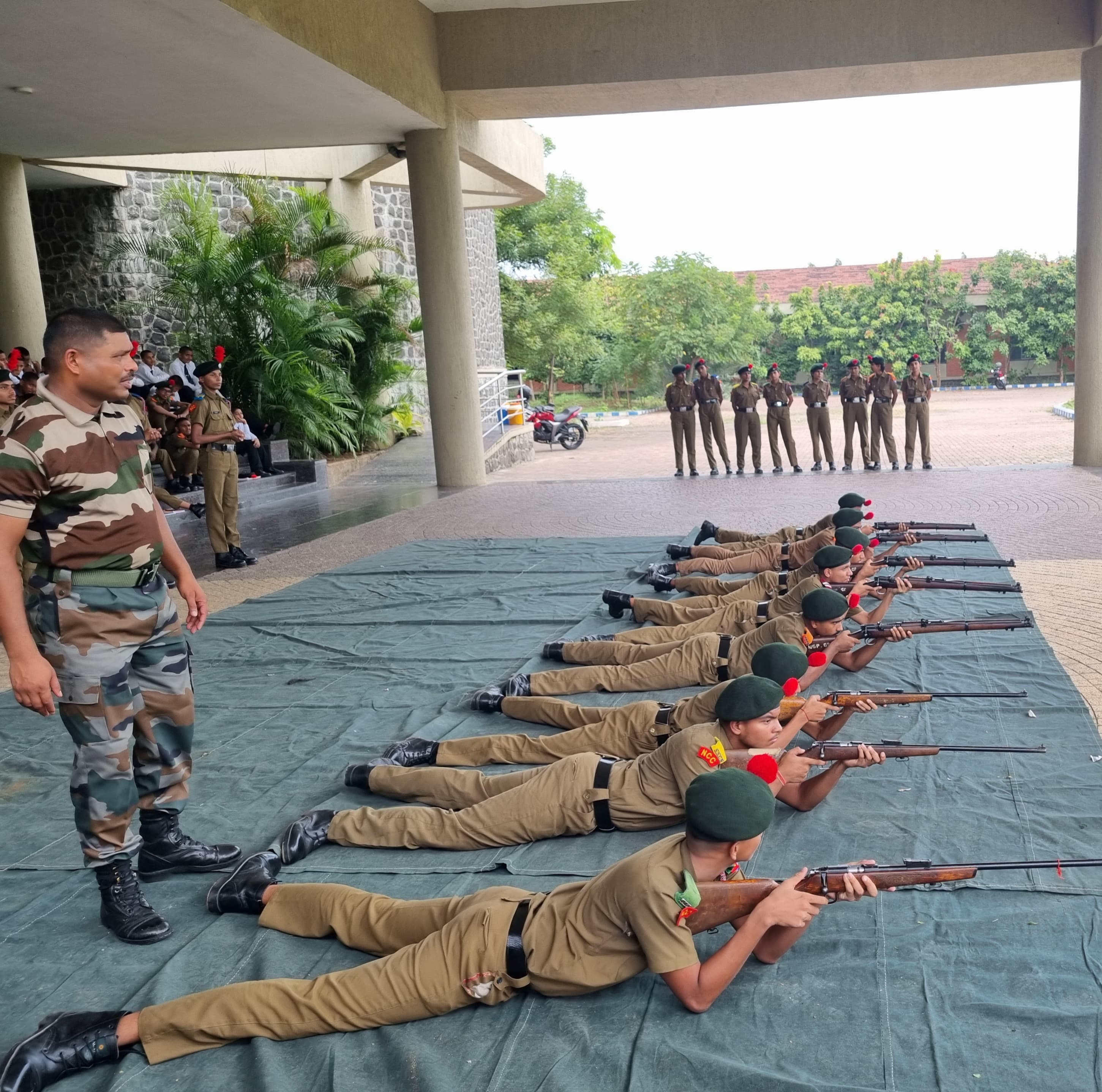 NCC Weapon Dry Drill