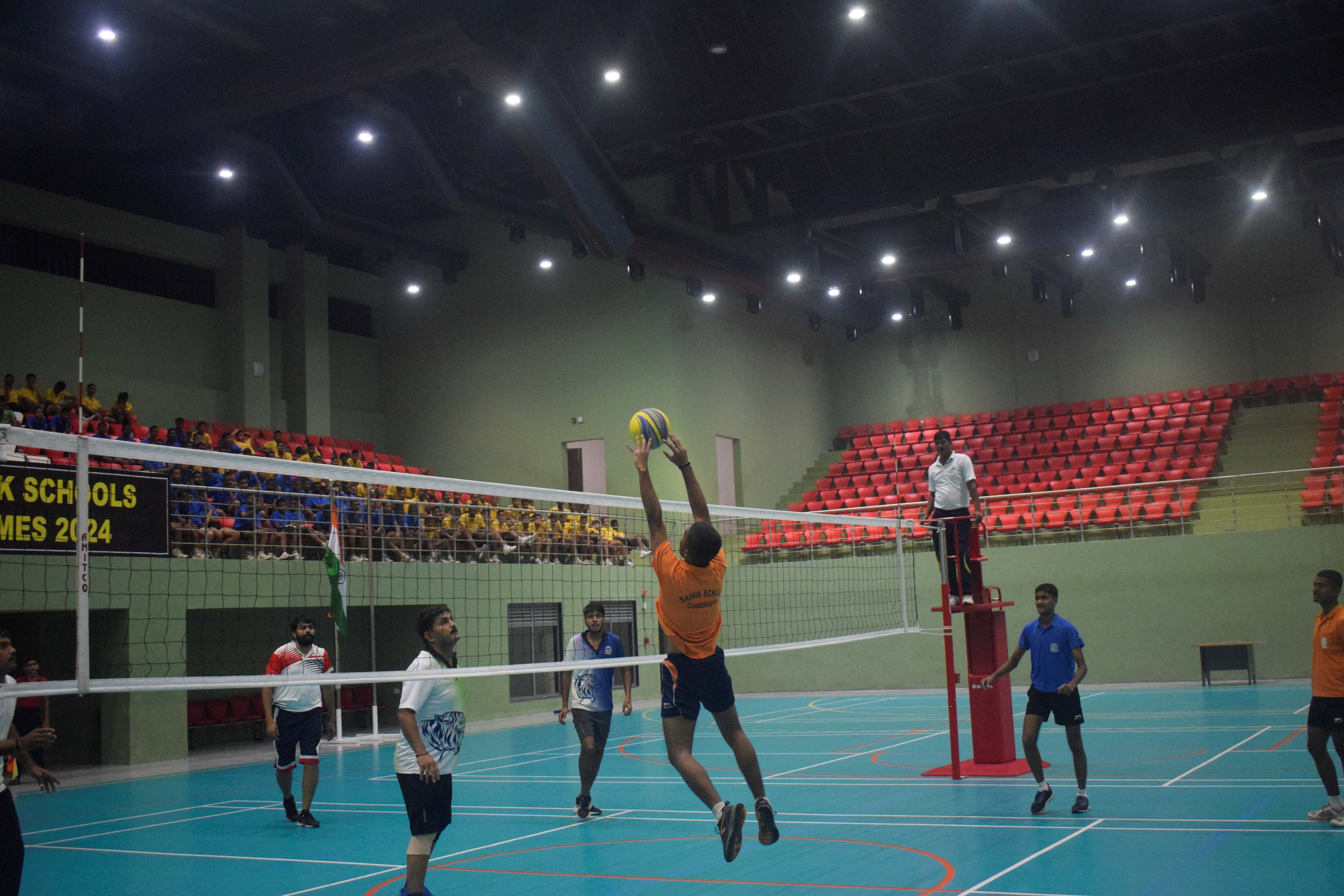 Volleyball Match : Staff vs Cadets