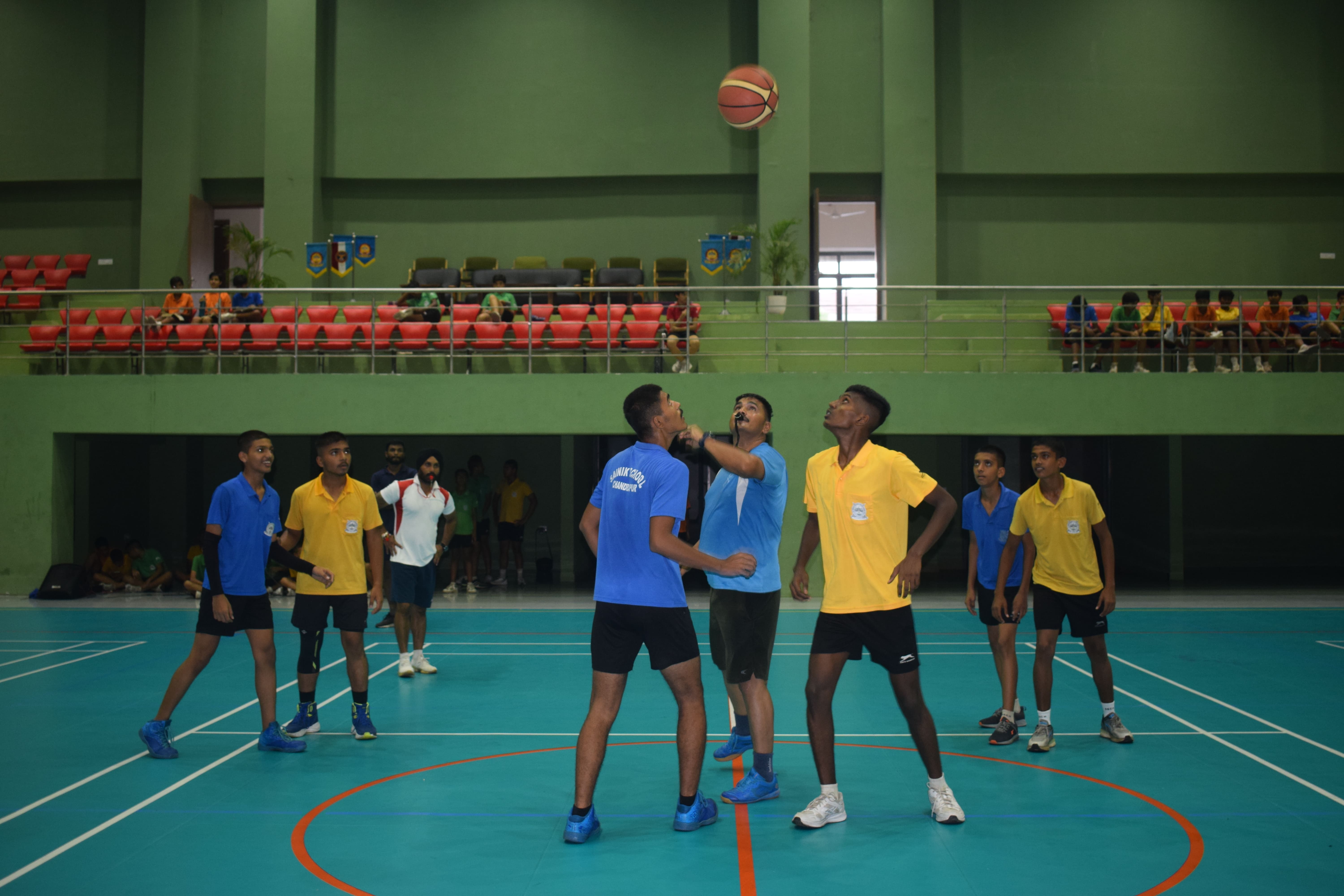 Inter House Basketball Competition