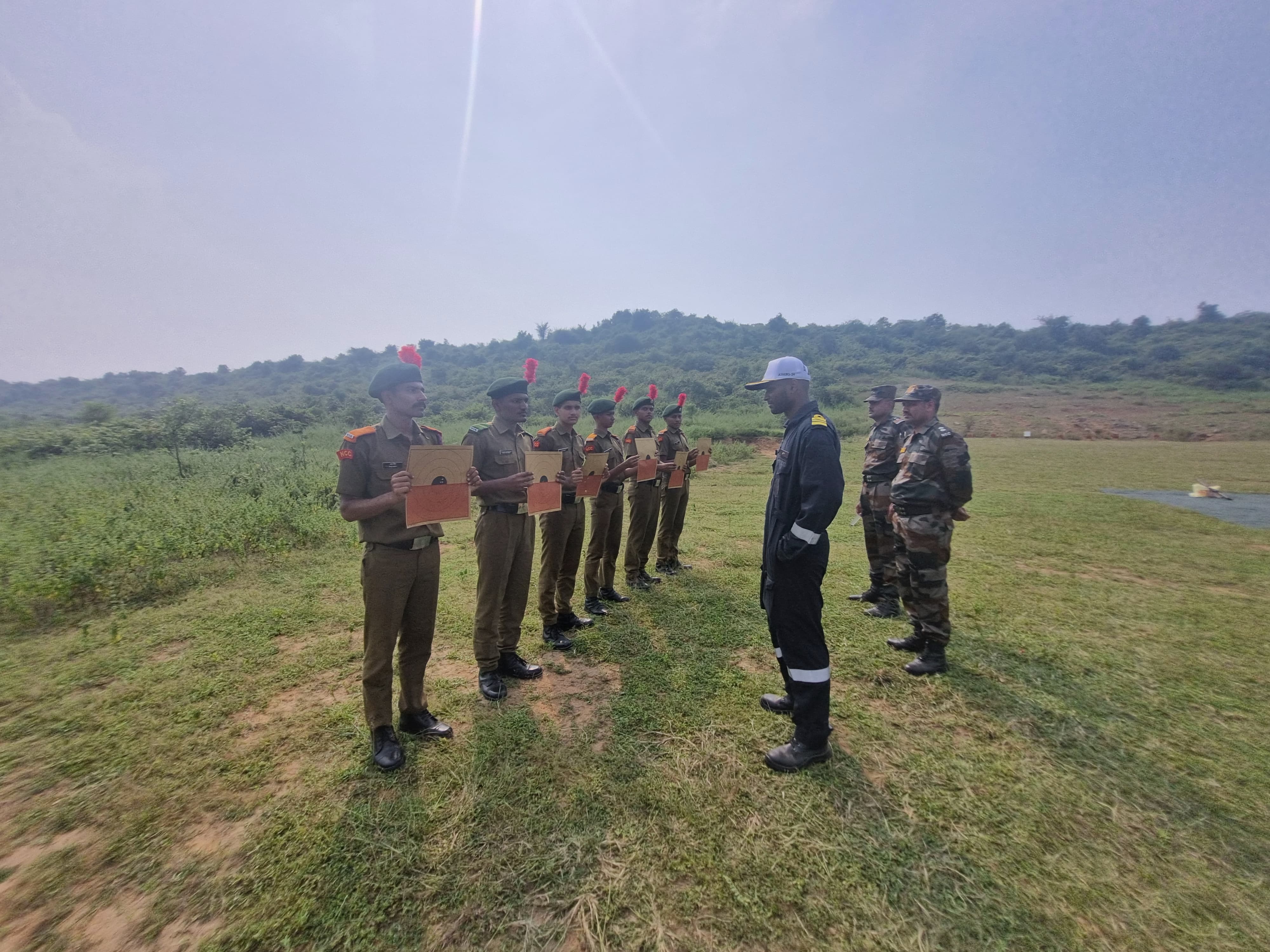 NCC Firing : Target Inspection