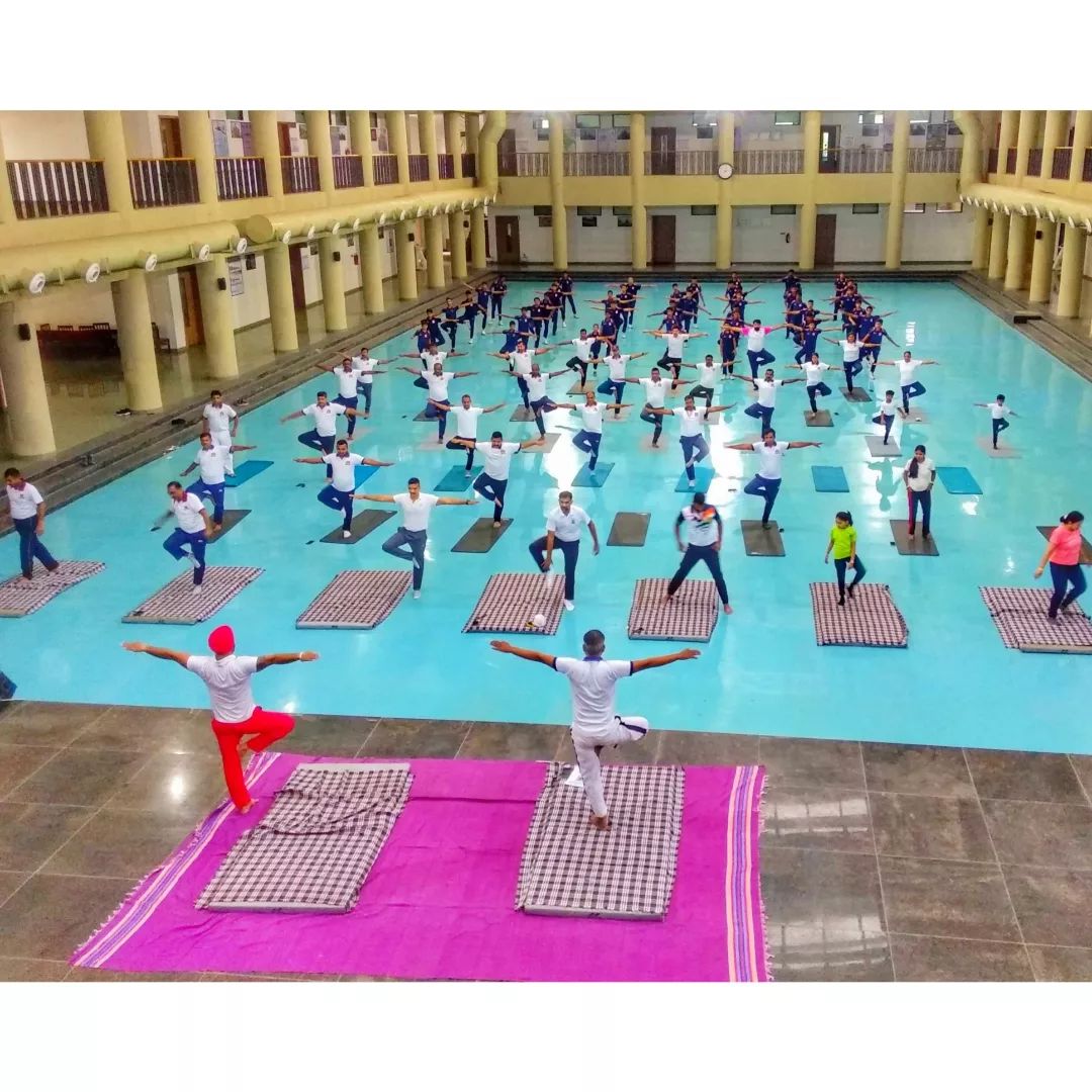 ✨ Celebrating International Yoga Day at Sainik School Chandrapur! 🧘‍♂️🌍