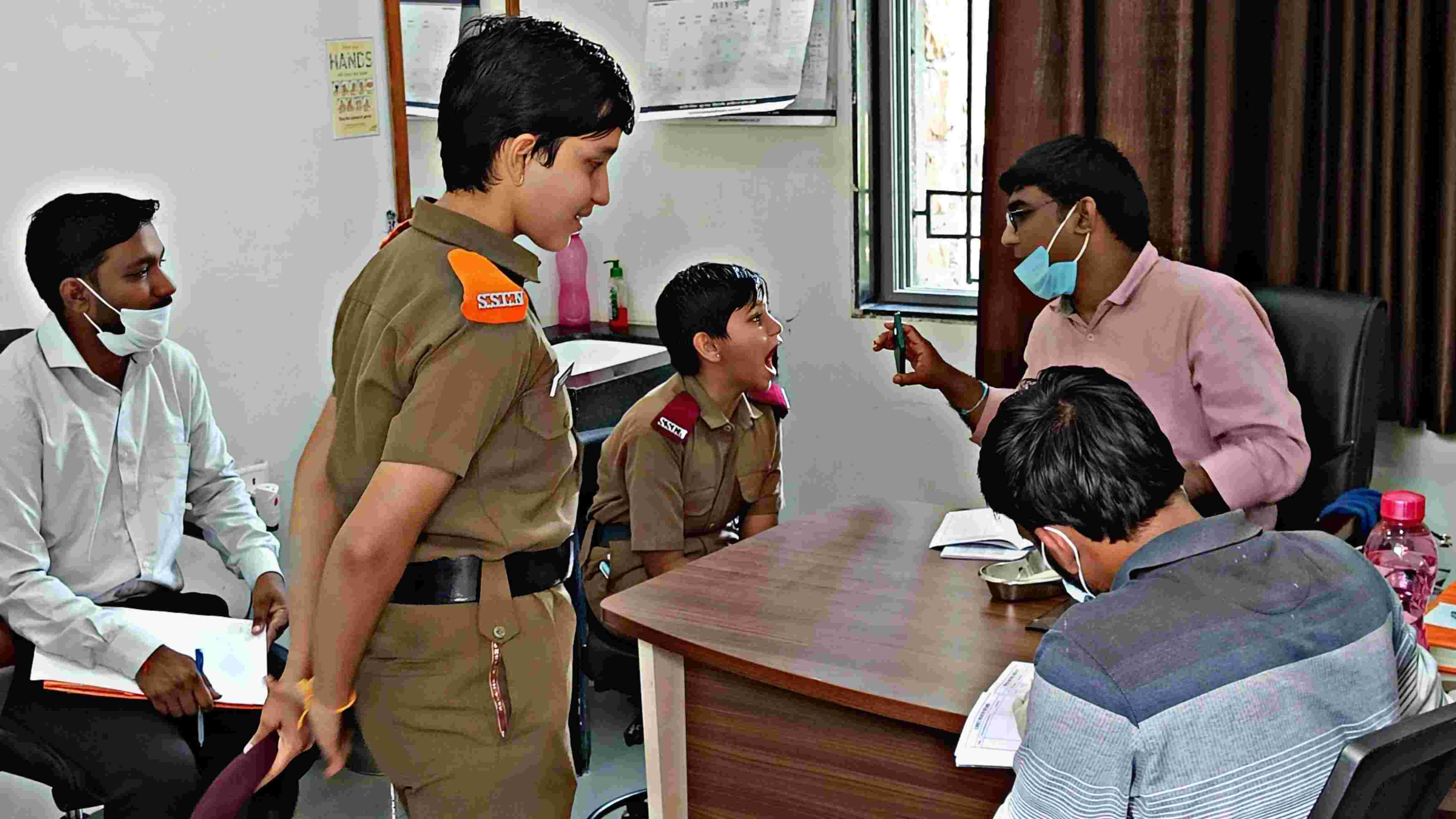 🏥🎉 Medical Camp Success at Sainik School Chandrapur! 🎉🏥