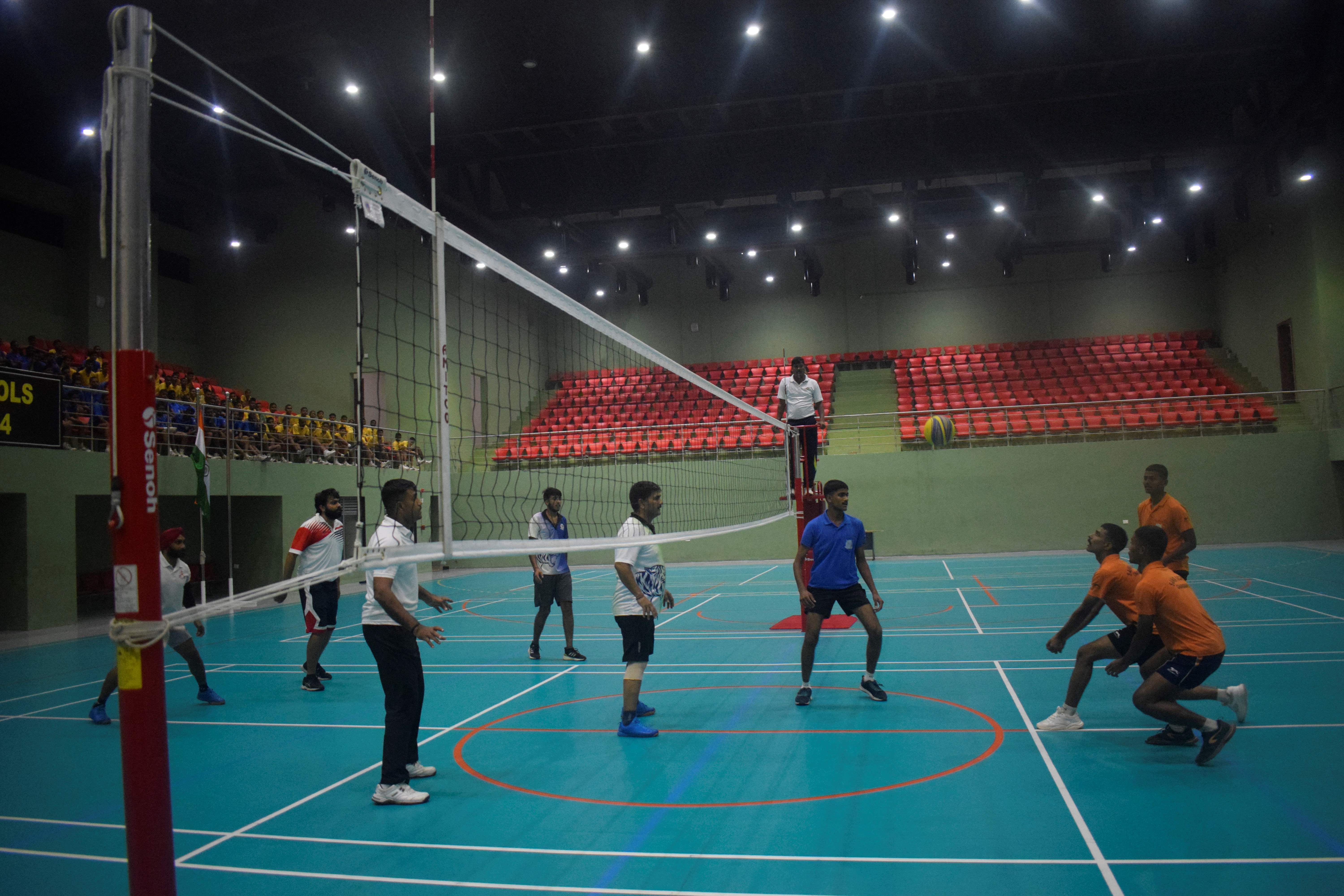 Volleyball Match : Staff vs Cadets